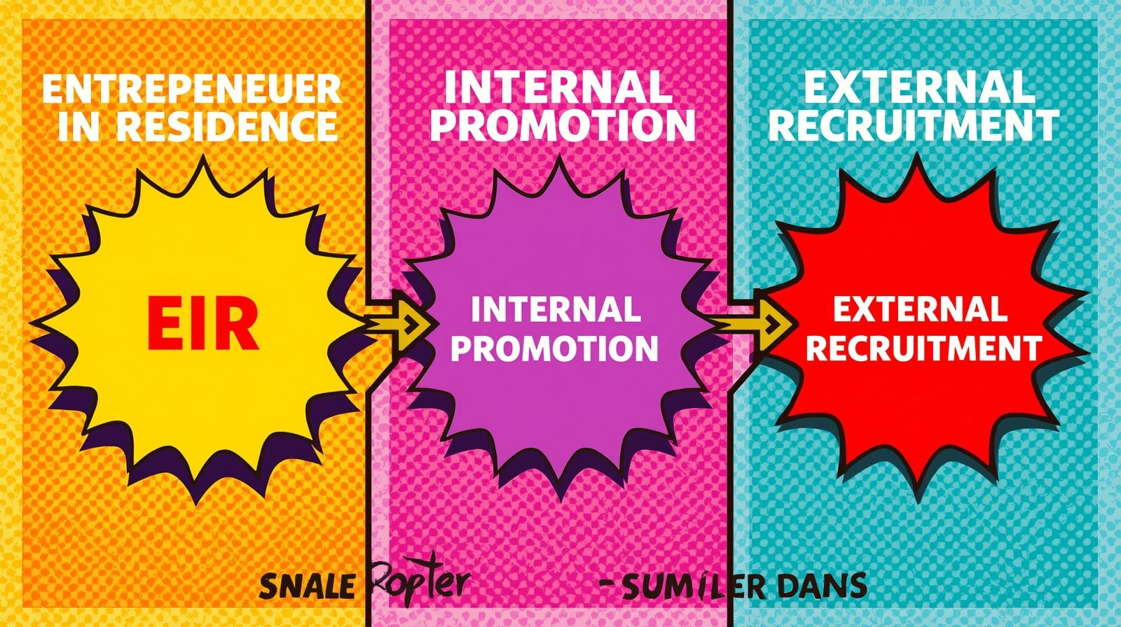 Three Paths to Finding Founders: EIRs, Internal Promotion, and External Recruitment
