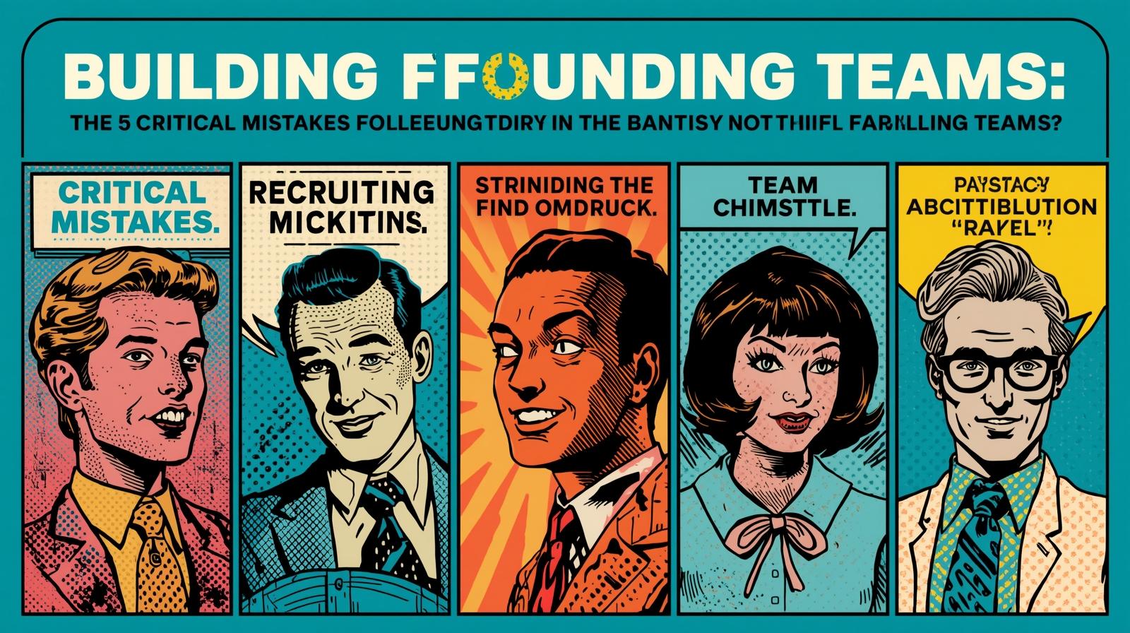 5 Founding Team Mistakes (And How to Avoid Them)